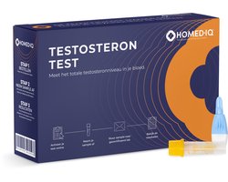 Homed-IQ - Testosteron Test - Thuistest - Gecertificeerd Laboratorium - Laboratorium Test