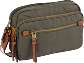 camel active Sac à épaule bandoulière Bari Cross Bag Khaki Vert