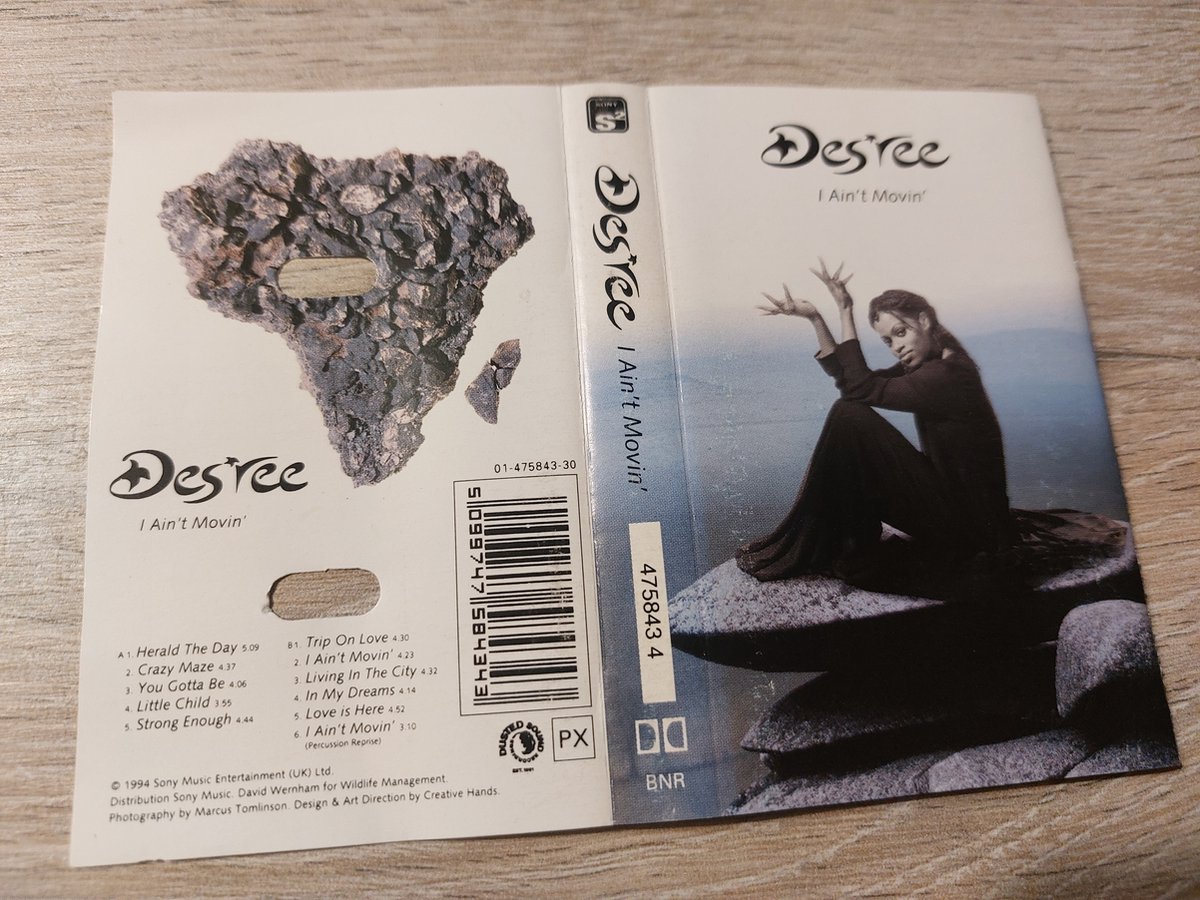 DES'REE - I AIN'T MOVIN' (CASSETTEBANDJE)