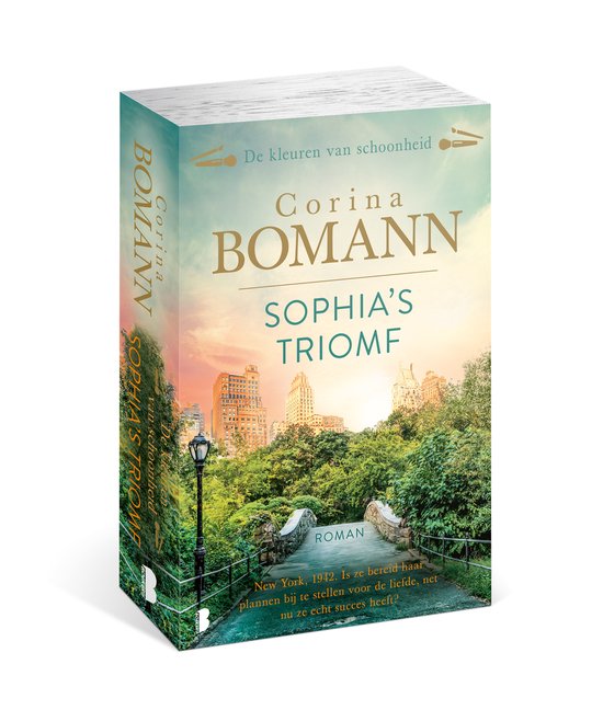 Couverture du livre "Sophia's triomf" par Corina Bomann, présentée en modèle 3D.