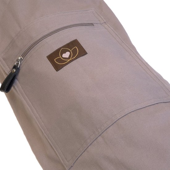 Yogatas katoen eco taupe - Lotus — afbeelding 4
