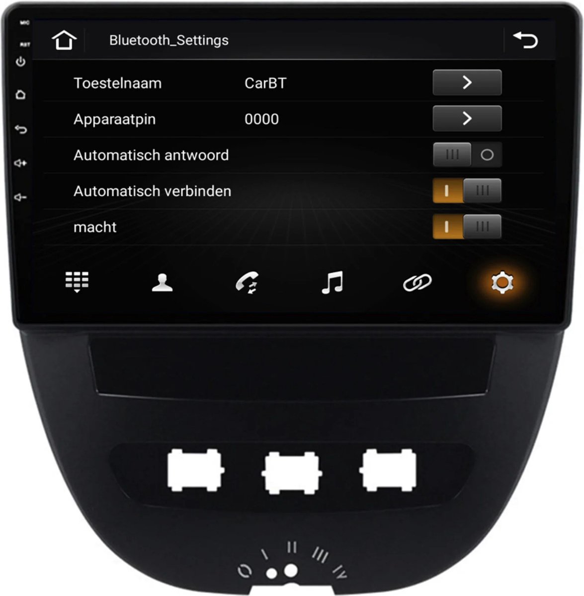2024 Android 13.0 Radio Display voor Citroën C1 (2005-2014) - Met Apple CarPlay Android Auto DAB+ Navigatie & Radio!