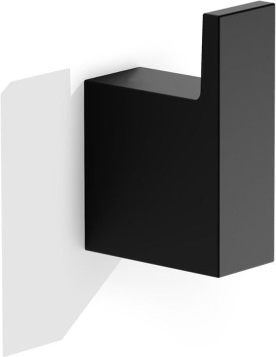 Crochet pour peignoir - CONTRACT HAK1, noir mat.