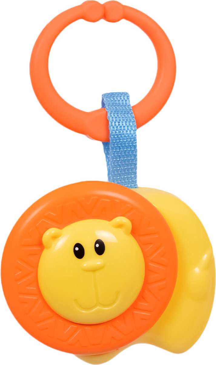 Speelgoedtopdeals - Rammelaar Hangspeeltje Buggyspeeltje - Leeuw