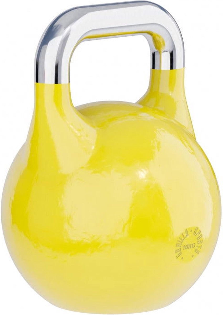 Gorilla Sports Kettlebell - Competitie Kettlebell - Staal - 16 kg