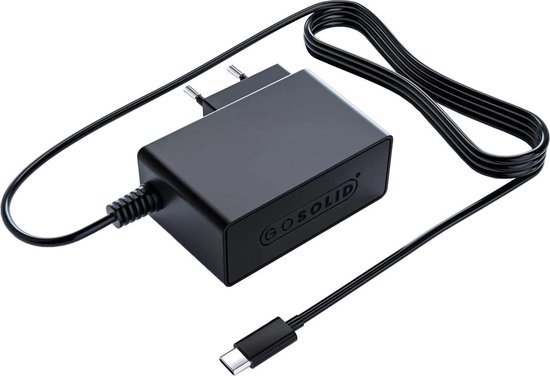 GO SOLID! ® Oplader geschikt voor Rolfstone Focus Pro koptelefoon
