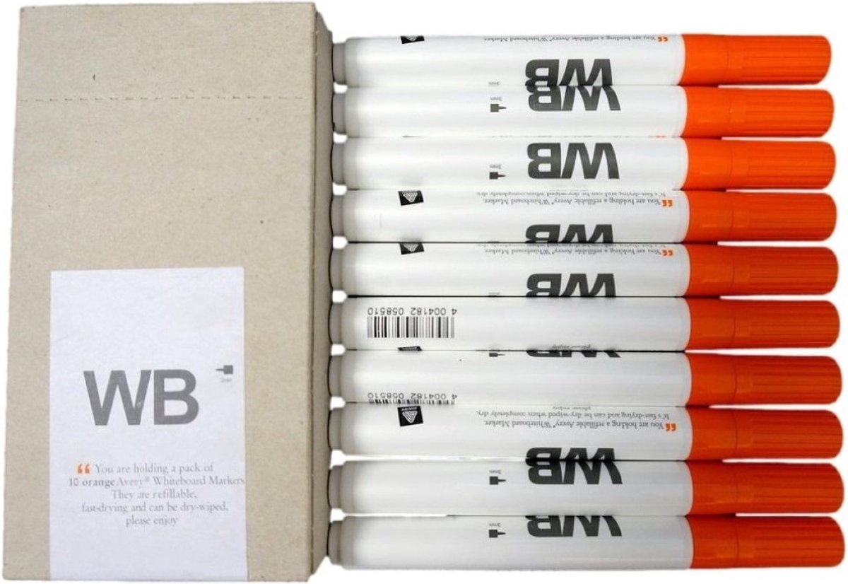 Whiteboardmarker Oranje 1 stuk