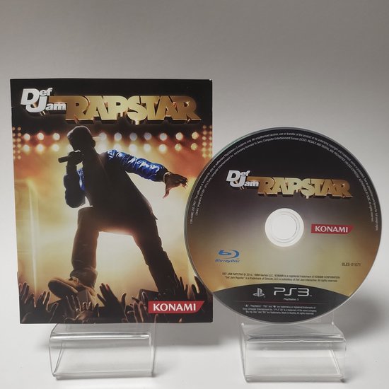 Jeu Def Jam Rapstar Pour PS3 - Version PAL Française, Bon état