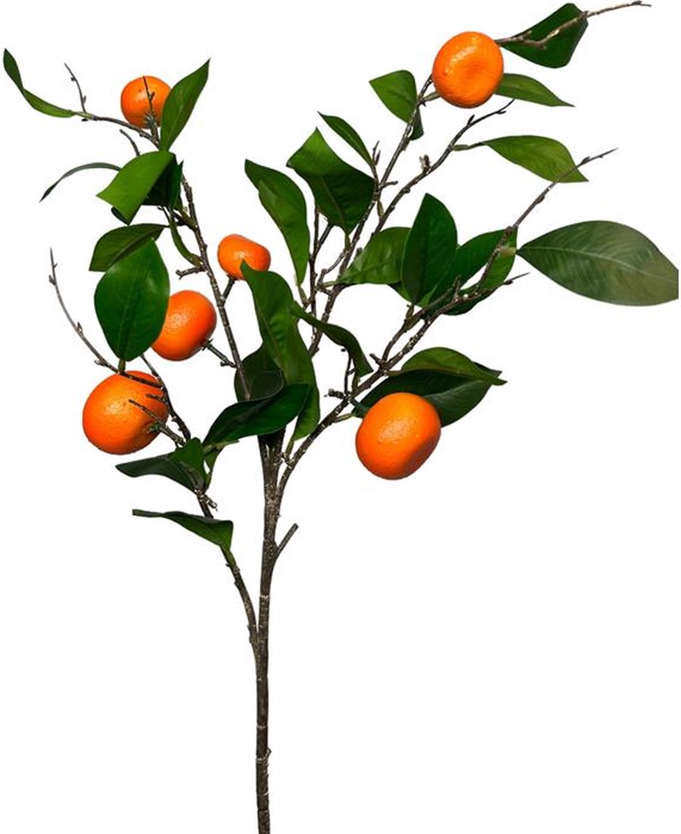 Kunsttak mandarijn 90cm oranje