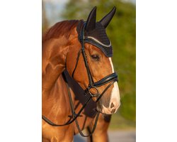 Horsegear Hoofdstel Horsegear Hggreylin Zwart | Maat: Pony
