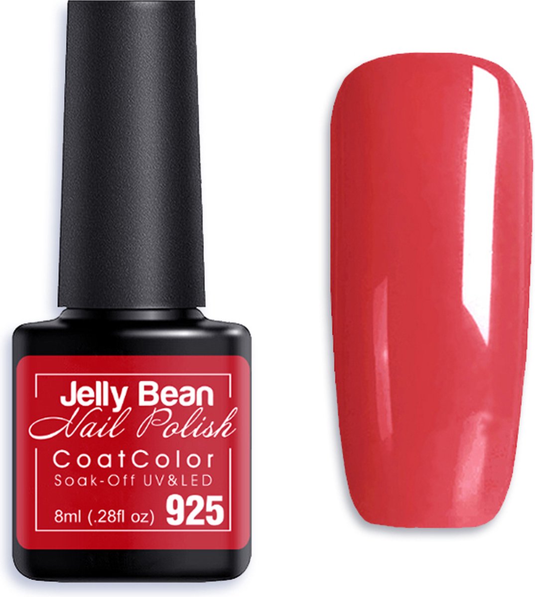 Goedkoopste Jelly Bean Nail Polish Gel Nagellak New - Gellak - Velvet - UV Nagellak 8ml