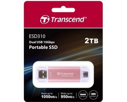 Transcend ESD310 2TB Roze