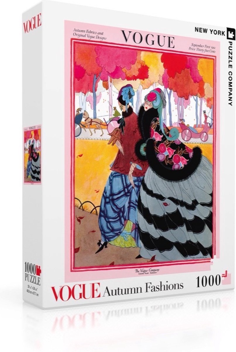 New York Puzzle Company - Vogue Autumn Fashions - 1000 stukjes puzzel