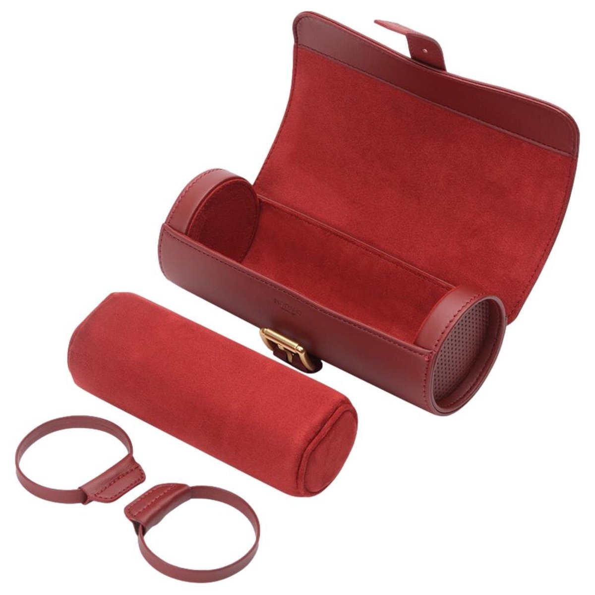 Modalo - 340344 - Uhrenrolle voor 3 Horloges - rood - Genius