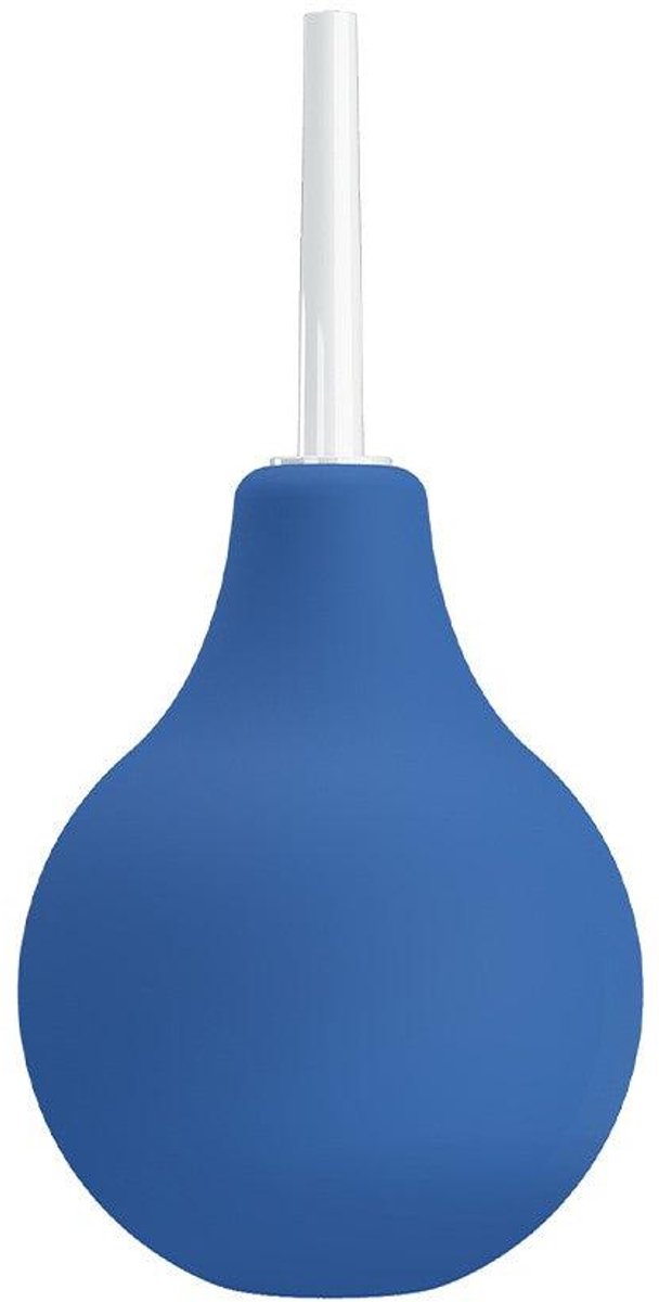 Mr. Play - Anaal Douche - Handzaam Model - Smalle Canule - Blauw