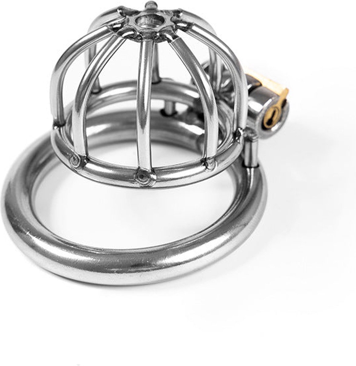 Goedkoopste Fixxx - Patton - Kleine Kuisheidskooi - Zilver - Twee Maten 45 mm