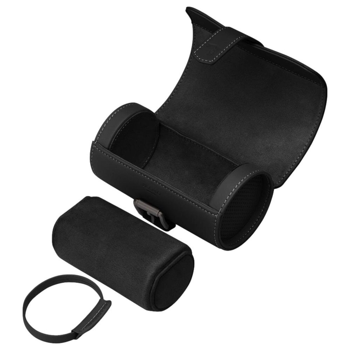 Modalo - 340211 - Uhrenrolle voor 2 Horloges - zwart - Genius