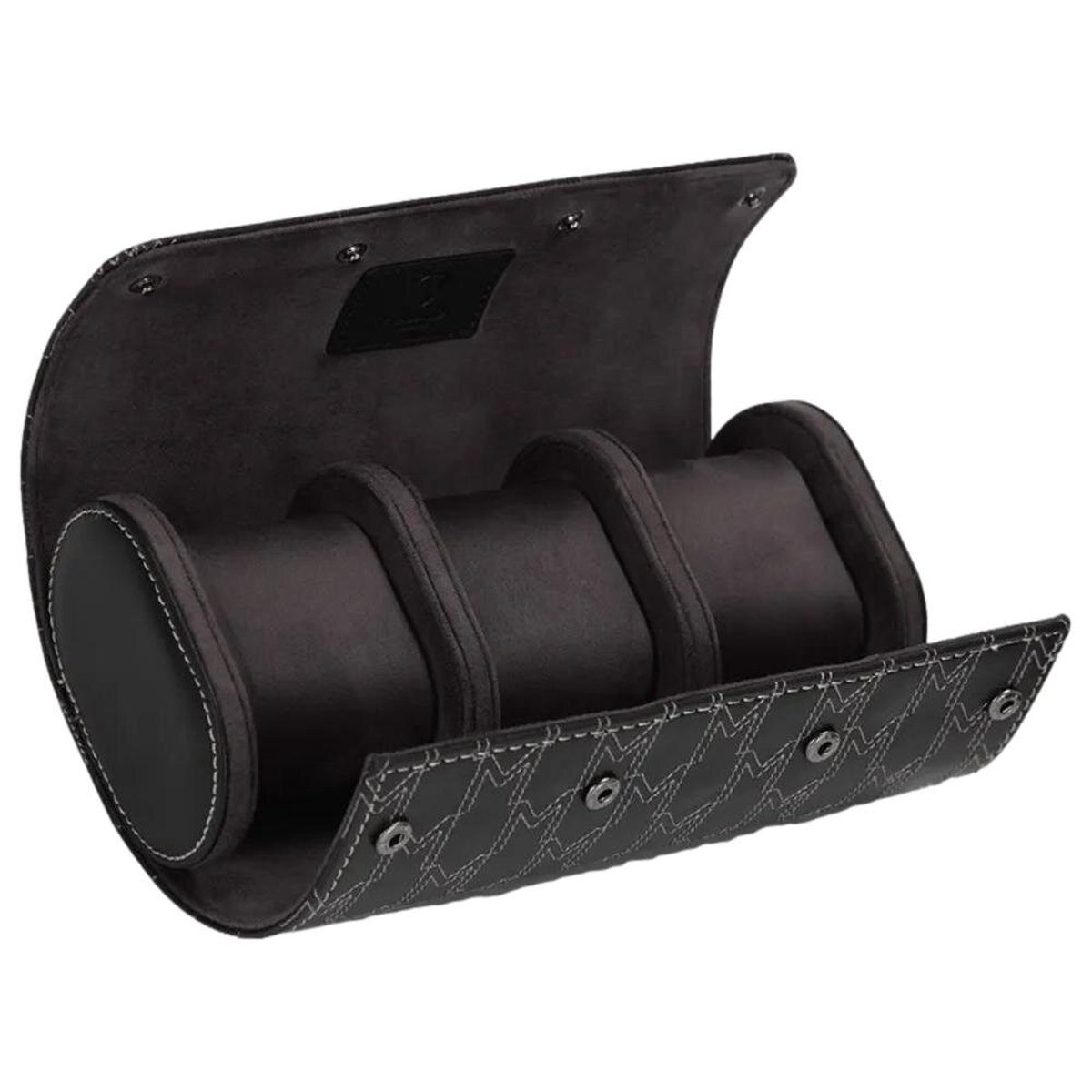 Modalo - 310311 - Uhrenrolle voor 3 Horloges - zwart - Optimus