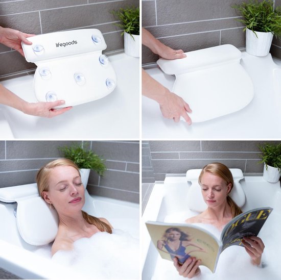 POPETPOP Badkussen Voor Het Hele Lichaam Badkussens Antislip