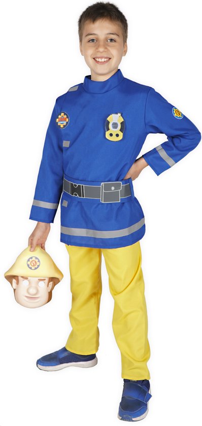 Brandweerman Sam Kostuum - 5-7 jaar