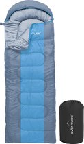 Bol.com Oventure Atlas slaapzak - mummiemodel - 220 x 80 cm incl. compressietas aanbieding