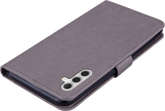 Coverup Owls Book Case Adapté pour Samsung Galaxy A25 Case - Grijs