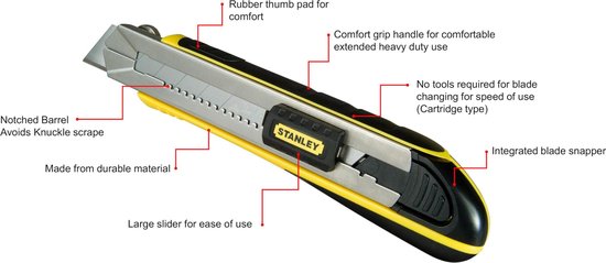 Couteau STANLEY FatMax 18mm