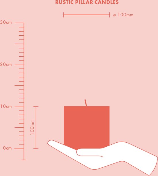 3 bougies pilier rustique Bolsius vert olive 100/100 (62 heures) Eco Shine Fresh Olive