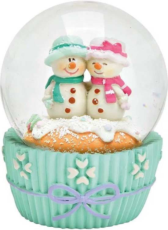 Betoverende Sneeuwbol met Sneeuwpoppen