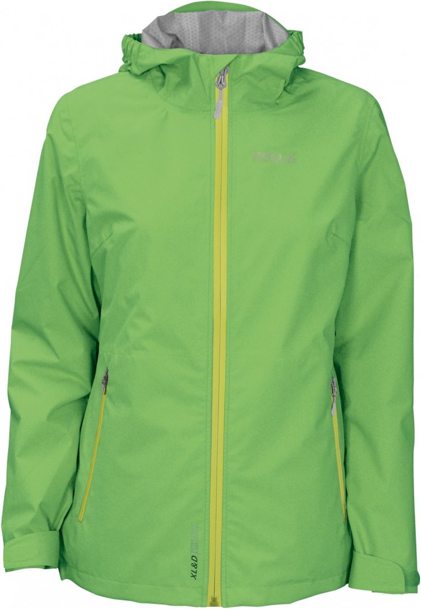 Groene Bambus dames regenjas Kim van Pro-X Elements