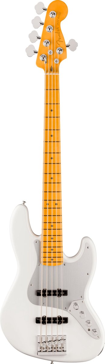 Fender American Ultra II Jazz Bass V MN Avalanche - Elektrische basgitaar