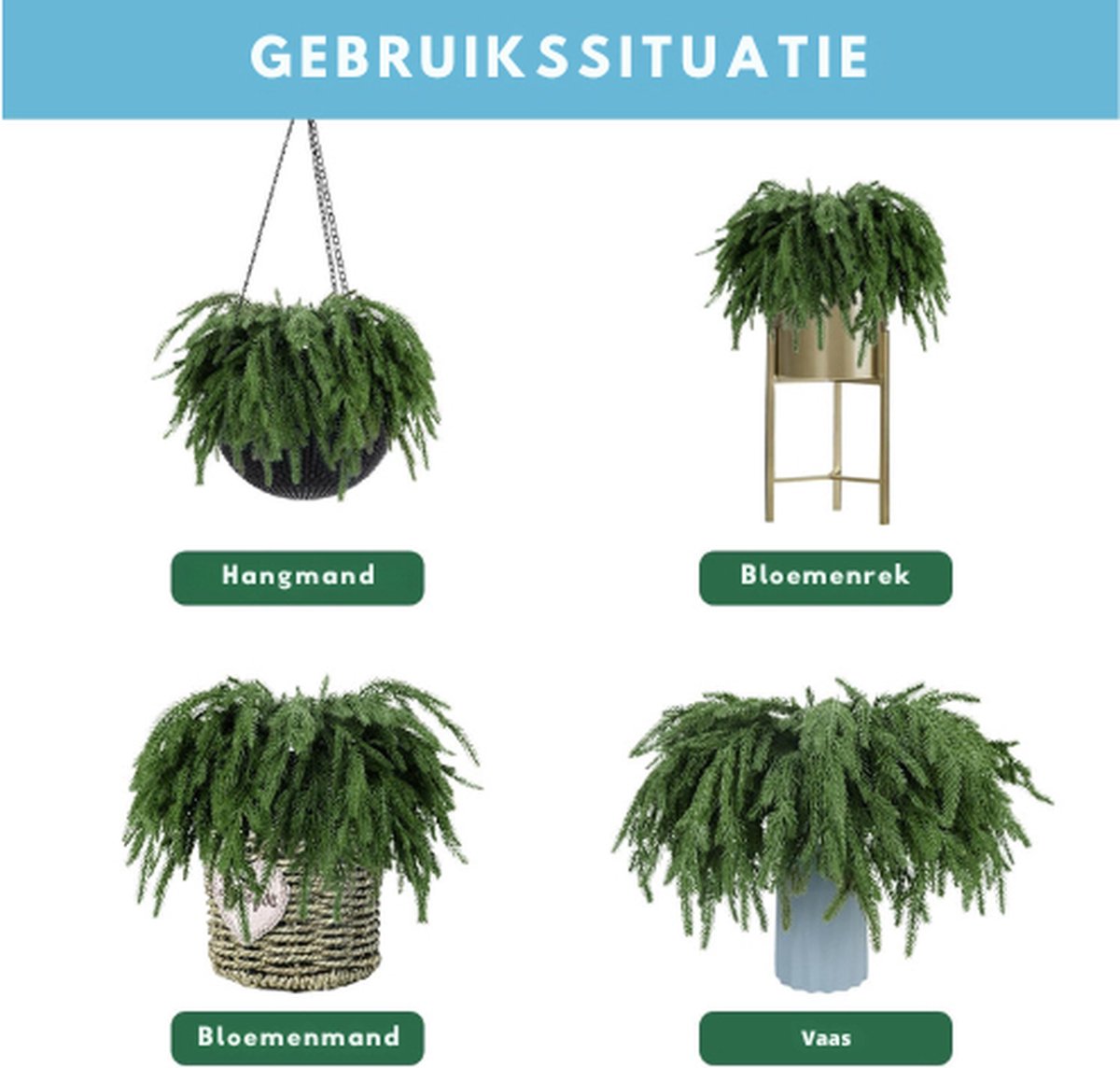 Kerstkrans van dennentakken versierd met een slinger met de inscriptie erin | Premium Vector
