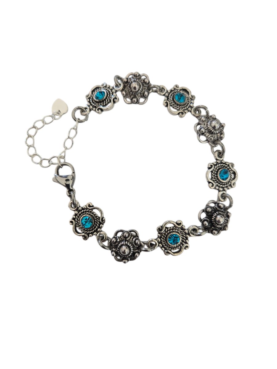 Zeeuwse knop armband met fijne Zeeuwse knopjes