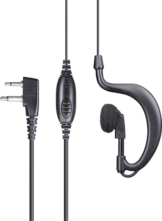 Midland G9 Pro Dual Band Walkietalkie – 40 PMR446 & 69 LPD-kanalen – Incl. 4 Oplaadbare AA-batterijen (1800 MAh), Oplader, Riemclip En Oortelefoon