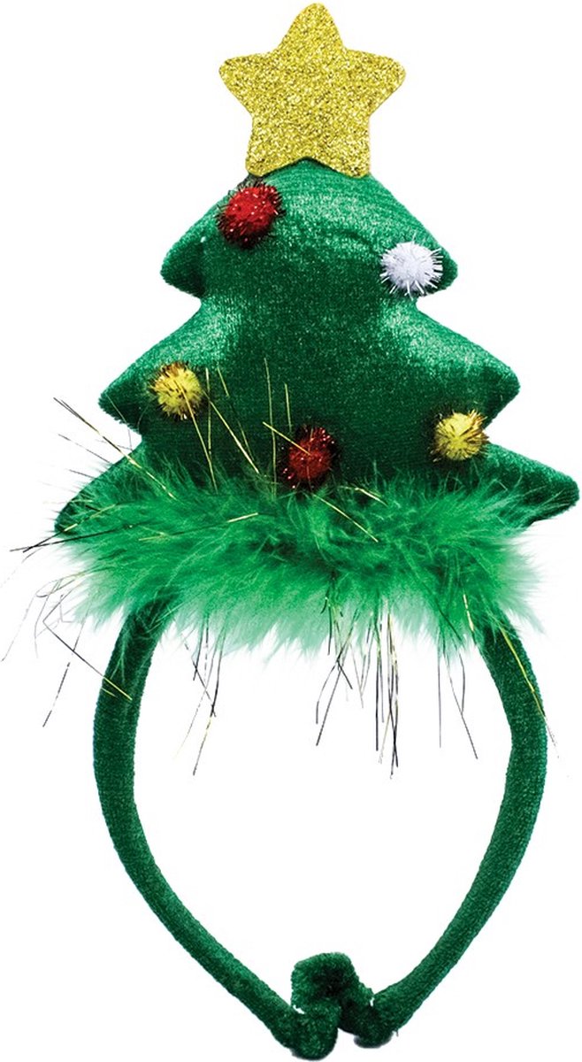 Happy pet diadeem kerstboom (24 CM)