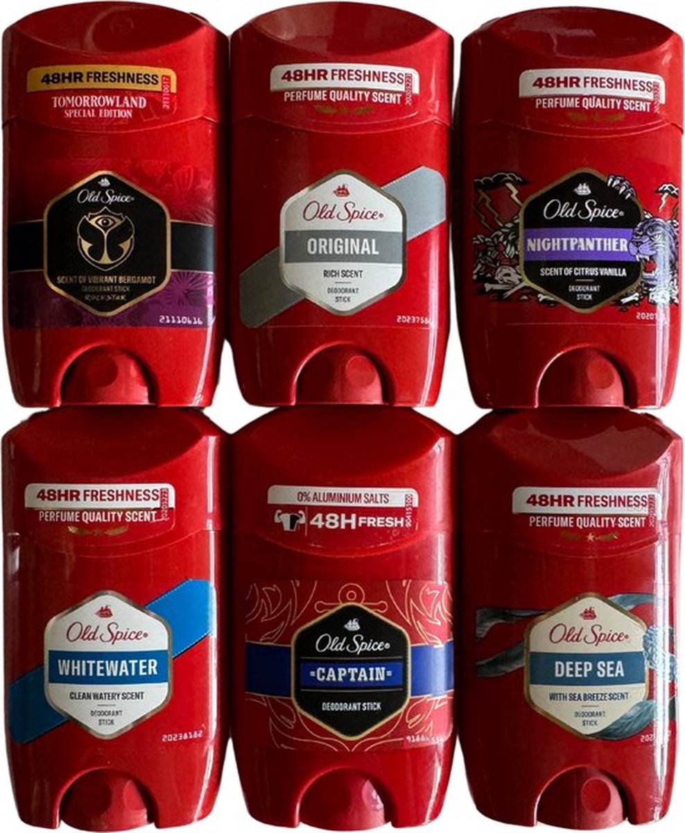 Goedkoopste Old Spice Deo Stick - Try Out Pakket