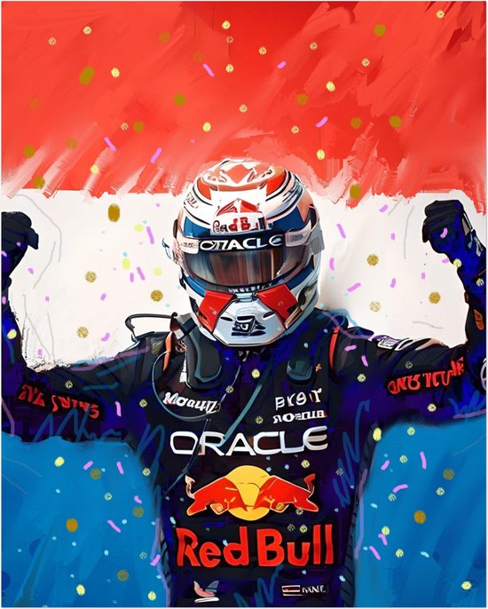 Max Verstappen poster | F1 | 40 x 50 cm