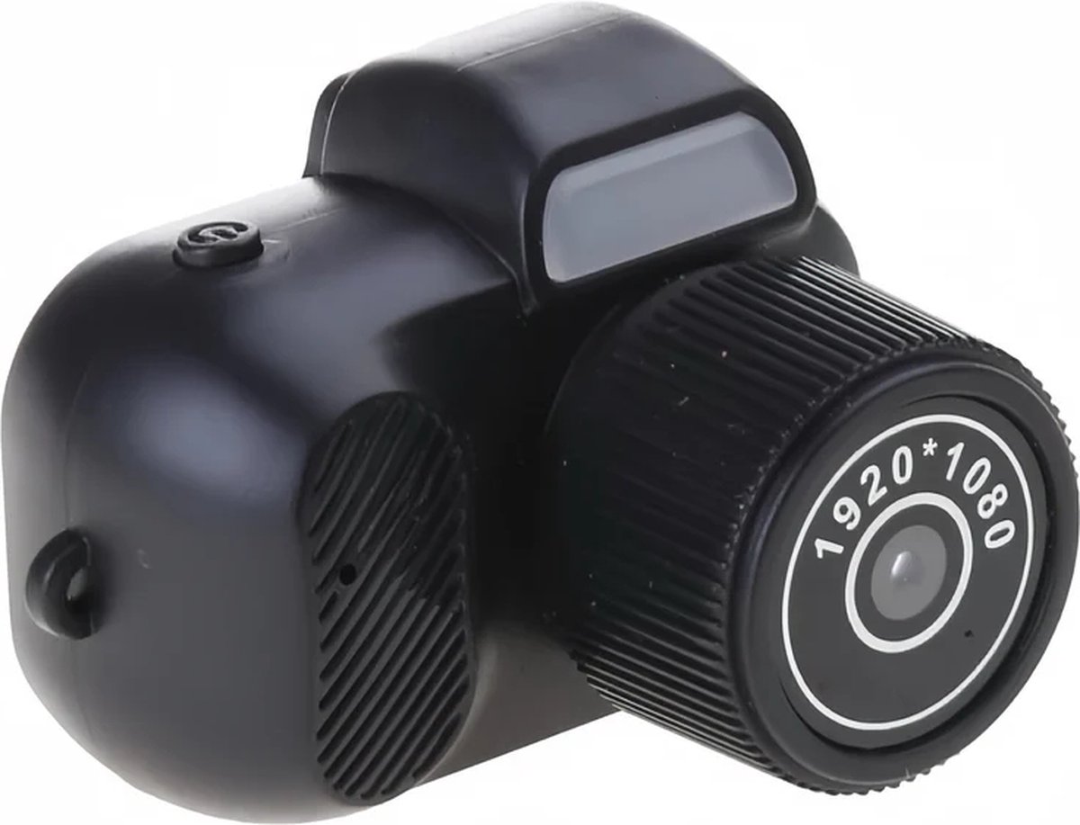 Kahil Tiny Nostalgia Cam + 32gb sim card - mini retro camera - mini fotocamera - filmcamera - kleine camera - fototoeKahil Tiny Nostalgia Cam – Mini Retro Camera – HD 1080P – Inclusief 32GB – Draagbaar & Vintage – Perfect Kerstcadeau – Zwart – foto 2