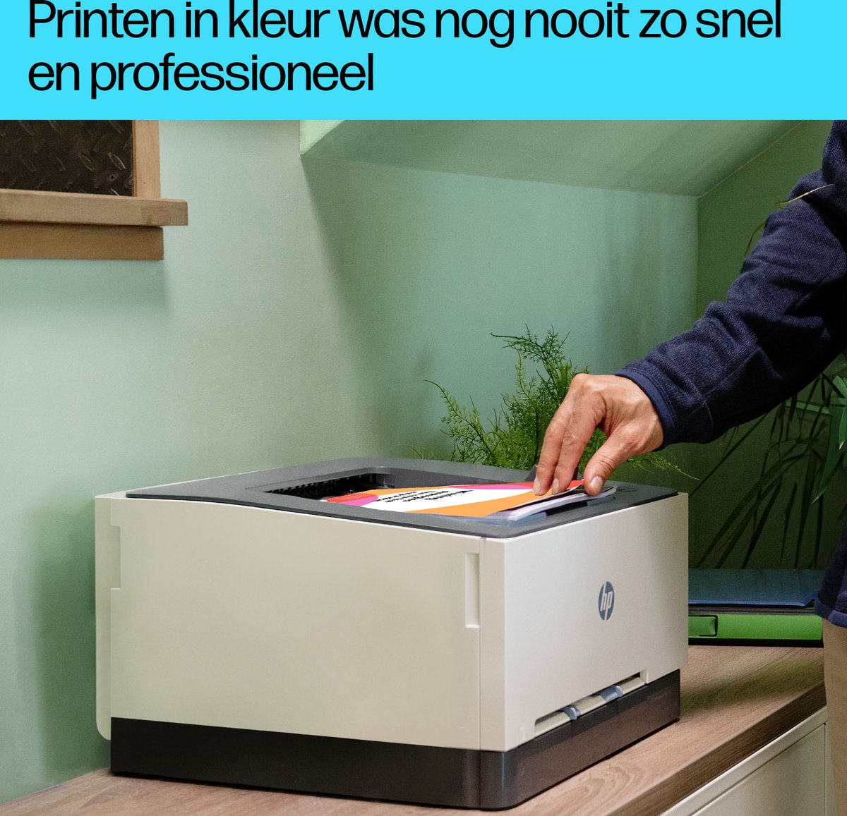 HP Color LaserJet Pro 3202dn - Kleuren Laserprinter - 3 jaar garantie na registratie thumbnail 2