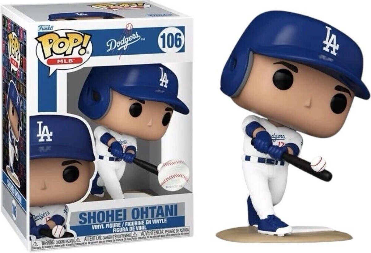スポーツ Funko Pop! Shohei Ohtani 106 LA Dodgers Pop MLB: Dodgers - Shohei Ohtani Funko Pop #106 | bol