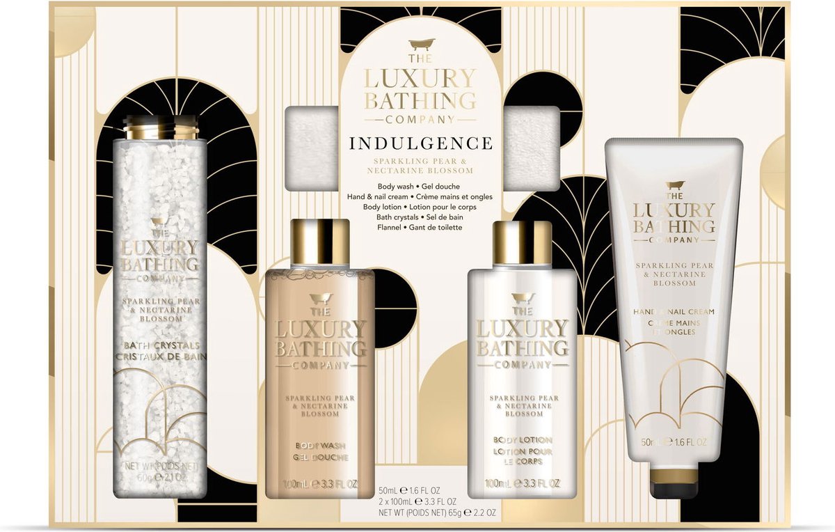 Goedkoopste Grace Cole - Body care gift set Pear & Nectarine flower 5 pcs