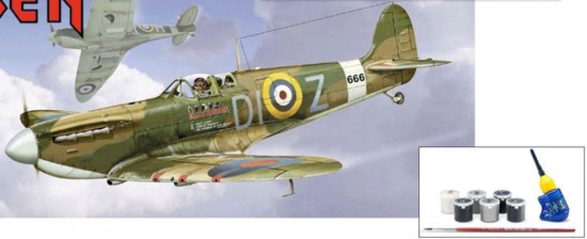 Revell Modelbouwpakket Militaire voertuigen - 05688 Spitfire Mk.II -s High- Iron Maiden - Gift Set Plastic - 1:32 - Modelbouw — afbeelding 3