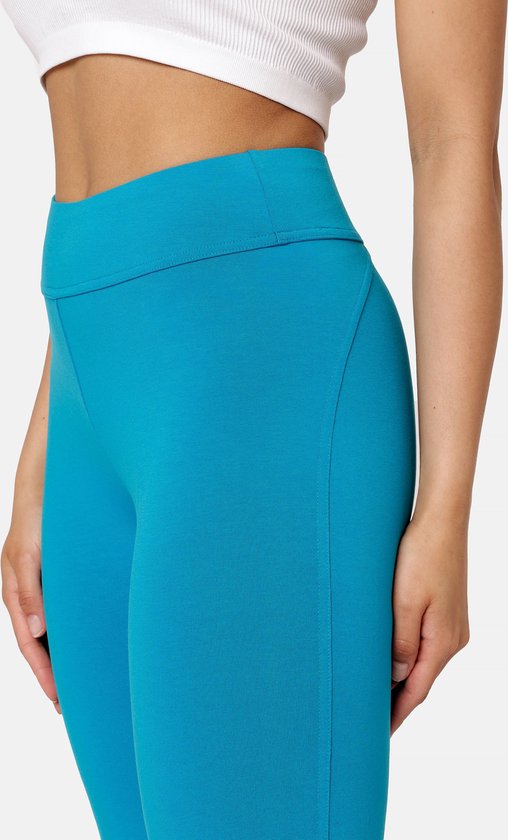 Bellivalini Dames Yogabroek - Sport - Vrijetijdsbroek - Lang - Viscose - Sportbroek - BLV-BLV50-277-YPF - Blauw - S van Bellivalini — afbeelding 5