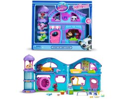 The Big House - BANDAI - Littlest Pet Shop met 3 huisdieren waarvan 1 exclusief