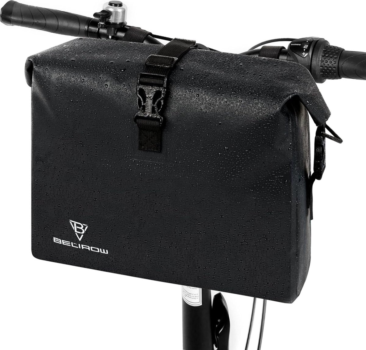 fietstas + bagagedrager + fietstas - 9 l - 31,5L x 11,5B x 44,5H centimeter - zwart