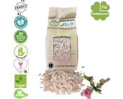 Marseille zeepvlokken katoenbloesem | 1 kg | Zuinig Ecologisch Milieuvriendelijk Hypoallergeen | Zonder conserveermiddel Zonder kleur | Le Serail