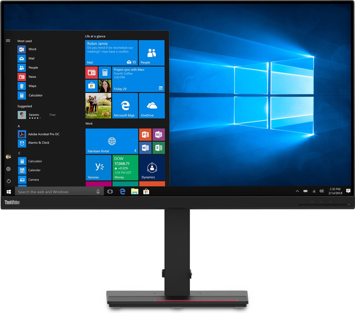 Lenovo ThinkVision T32h-20 - LED-Monitor