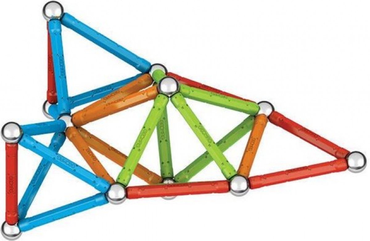 Geomag Super Color Recycled - Magnetisch Constructiespeelgoed met Panelen - 60-delig - Vanaf 3 jaar — afbeelding 5