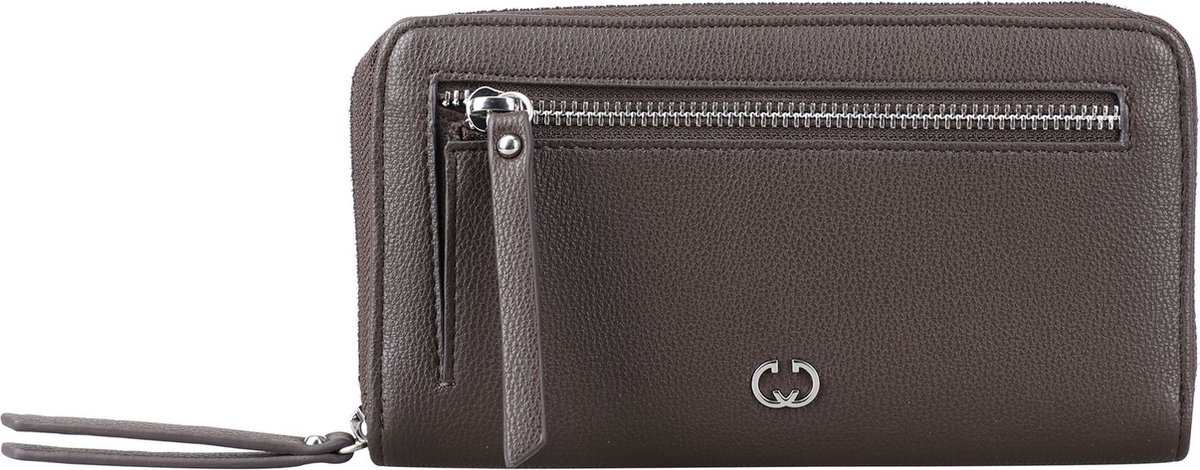 GERRY WEBER Portemonnee Daily Use Purse Dark Brown Donkerbruin