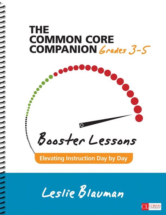 Corwin Literacy - The Common Core Companion: Booster Lessons ... - cover